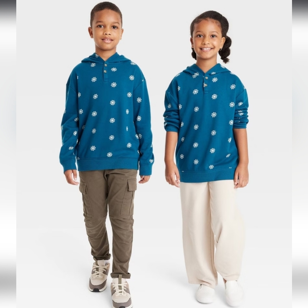 Latino Heritage Month Kids' Hoodie Sweatshirt - Blue S